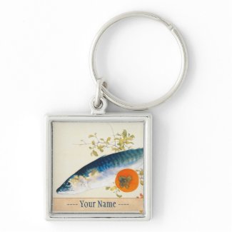 Takeuchi Seiho - Autumn Fattens Fish and Ripens Key Chains