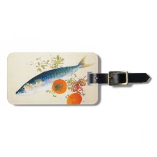 Takeuchi Seiho - Autumn Fattens Fish and Ripens Tags For Bags