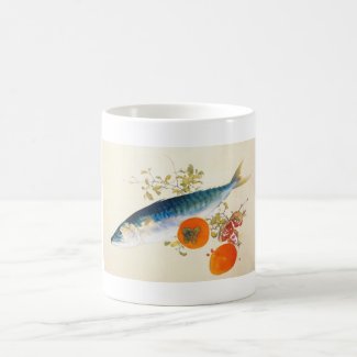 Takeuchi Seiho - Autumn Fattens Fish and Ripens Coffee Mug