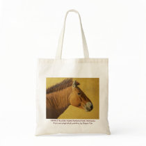 Takhi Stallion, Hustai National Park, Mongolia bags