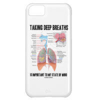 Taking Deep Breaths Is Important To My State Mind iPhone 5C Cover