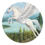 Taking Flight Pegasus horse fantasy stickers
