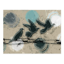 TAKING FLIGHT POST CARD