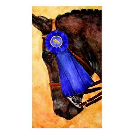Taking Home the Blue (Horse) Business Cards