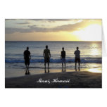 Taking in the Ocean -  Maui, Hawaii Greeting Card