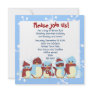 Taking Little Penguin for a Walk Personalized Invites