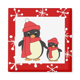 Taking Little Penguin for a Walk magnet