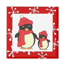 Taking Little Penguin for a Walk magnets