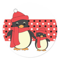 Taking Little Penguin for a Walk stickers by candystore Taking Little Penguin for a Walk stickers