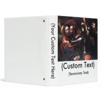 Taking of Christ 3 Ring Binder