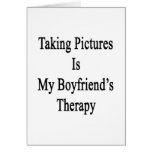 Taking Pictures Is My Boyfriend's Therapy Cards