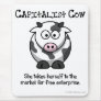 Taking the cow to the free market mousepad