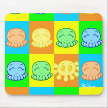 Tako Chan Pop Art V2:Oddity mousepads