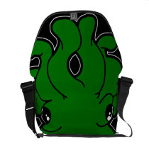 Tako (Green) Messenger Bag