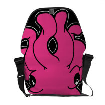 Tako (Magenta) Messenger Bag