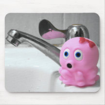 Tako-Momoko In Distress Mouse Pad