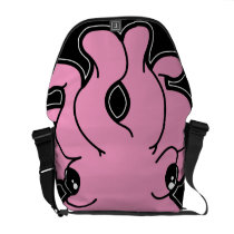 Tako (Pink) Messenger Bag