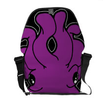 Tako (Purple) Messenger Bag