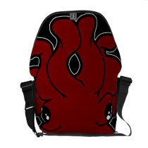 Tako (Red) Messenger Bag