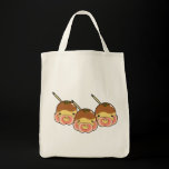 takoyaki grocery tote bags