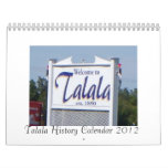 Talala History Calendar 2012