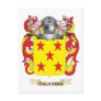 Talavera Family Crest (Coat of Arms) Post Card