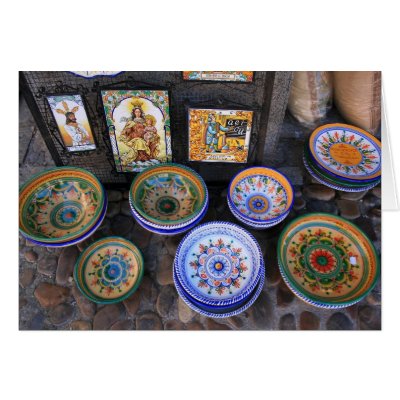 pottery from spain