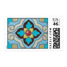 Talavera Tile 4 postage