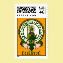 Talbot Clan Motto Postage Stamps