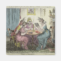 Tales of Wonder -dedicated to M.G. Lewis Esq' Fridge Magnet