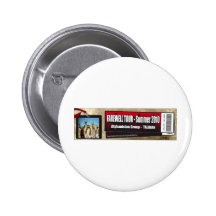 Taliban Farewell Tour Ticket Pinback Buttons