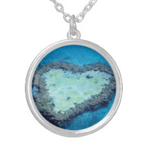 Talismán de la Atlántida del corazón Collar
