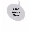Talk Bubble Template t-shirts