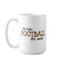 Talk Football To Me Mug