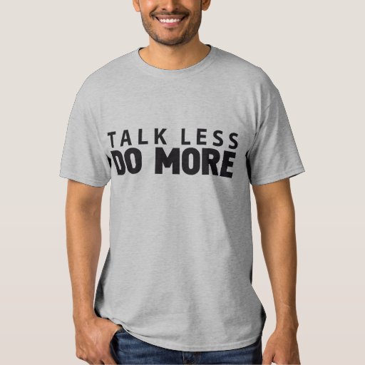 think less live more t shirt