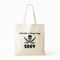 Talk Like A Pirate Day 2009 bags by BoogieMonst Talk Like A Pirate Day 2009 bags