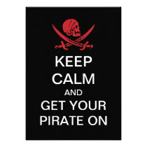 Talk Like A Pirate Day Party Invitations invitations