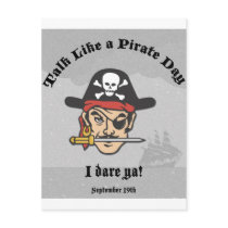 Talk like a Pirate Day! postcards