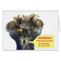 Talk like a space pirate. cards by talisbird Talk like a space pirate. cards