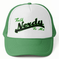 Talk Nerdy Hat by Method77 Talk Nerdy Hat