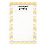 Talk Nerdy To Me Customized Stationery Talk Nerdy To Me Customized Stationery