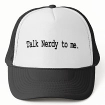 talk nerdy to me hats