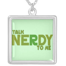 Talk Nerdy to me Personalized Necklace