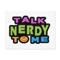 Talk Nerdy To Me Postcards