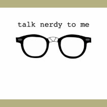 Talk Nerdy t-shirts by crazyTees Talk Nerdy t-shirts