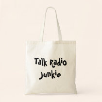 Talk Radio Junkie bags