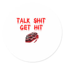 TALK SHIT stickers