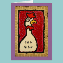 Talk to the Beak card cards
