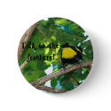 Talk to the feathers! Button