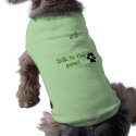 Talk to the Paw - Green petshirt